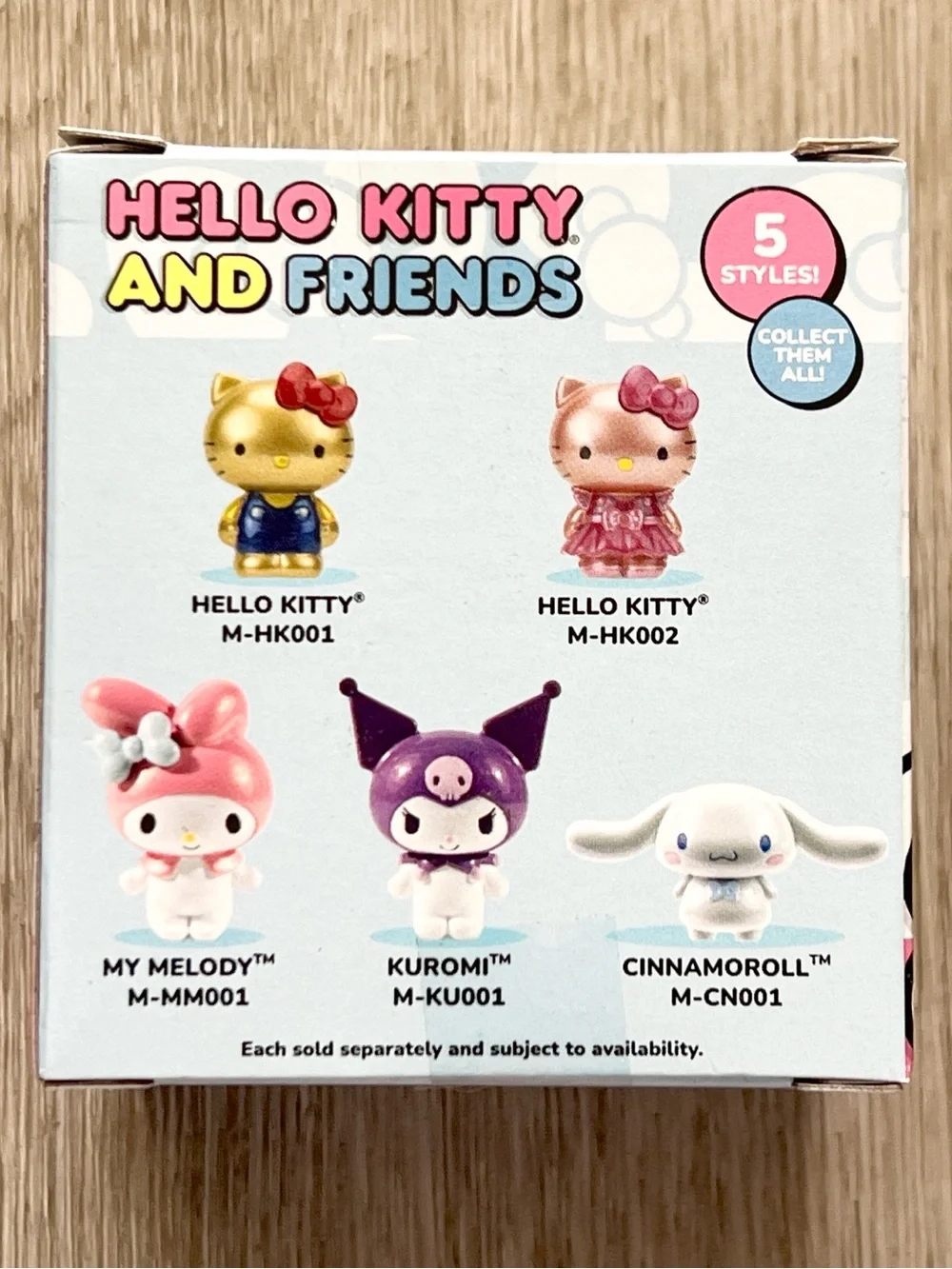 Hello Kitty Cinnamoroll Die-Cast Figure - Collectible